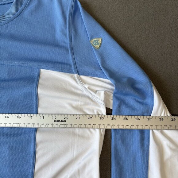 North Carolina Tar Heels Shirt Mens L Blue Air Jordan Dri Fit Basketball Jersey - Picture 5 of 14
